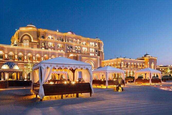 Emirates Palace Dining Experience Abu Dhabi - From Emirates Palace Mandarin Oriental to the dining room