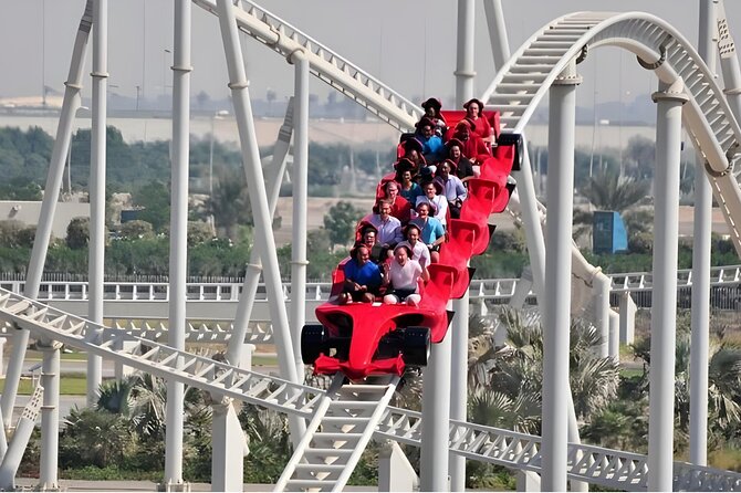 Entrance ticket to Ferrari World Abu Dhabi theme park - Ferrari cars and virtual experiences: the brand you came for