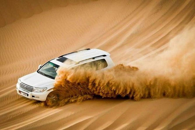 Evening Desert Safari Abu Dhabi with Dinner - Belly dance and tandoora show, then a majlis-style moment to slow down