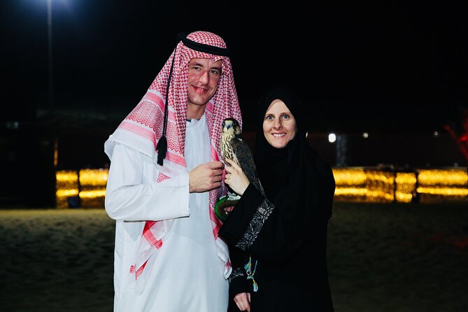 Evening Desert Safari Abu Dhabi with Hot BBQ Dinner - Sandboarding and the camp activities that fill your evening