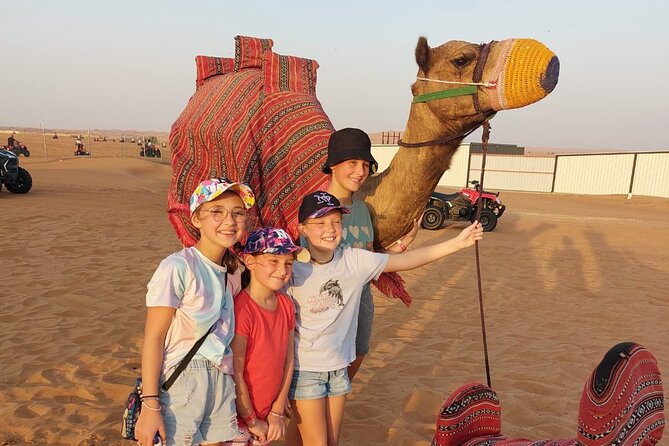 Evening Desert Safari Camel Ride Dinner Live Shows in Abu Dhabi - BBQ dinner under the stars with Tanoura and belly dance