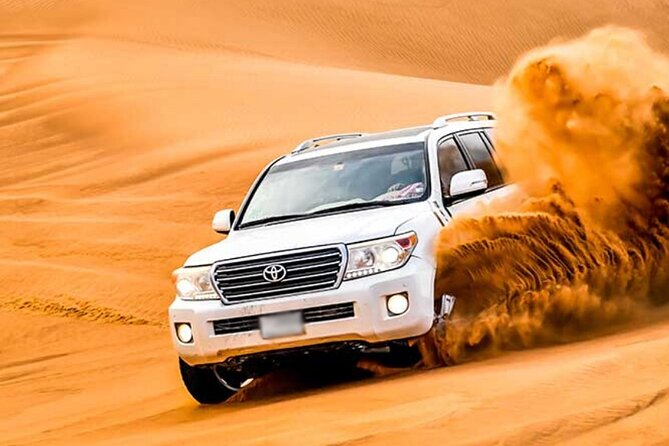 Evening Desert Safari Dubai with Camel Riding & BBQ Buffet Dinner - Pickup and timing: 2:30 pm start means a full evening