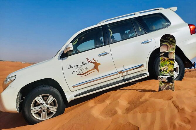 Evening Desert Safari in Dubai with Dune Bashing , Camel Ride and BBQ Dinner - How the 2:30 pm Start Shapes Your Sunset Desert Photos