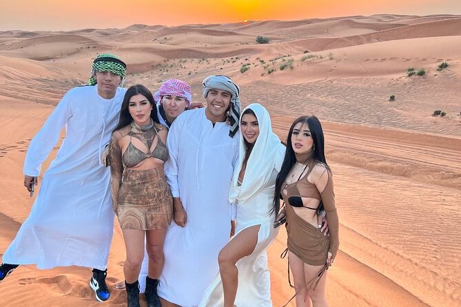 Evening Dubai Safari with BBQ, Dance Shows & Quad Biking optional - In The Driver Seat: 4x4 Pickup, Ride Out, and First Impressions