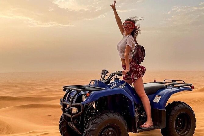 Evening Red Dunes Safari with Quad Biking, BBQ Dinner & LiveShows - Getting to Lahbab, Pickup from Dubai and Sharjah