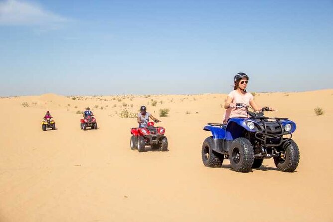 Exciting Morning Desert Safari & Thrilling Quad Bike Ride - Quad Bike Ride: When You Stop Watching and Start Driving