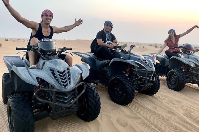 Exhilarating Desert Safari, Including BBQ Dinner from Dubai - Sunset viewpoint: where the dunes turn into photos worth keeping