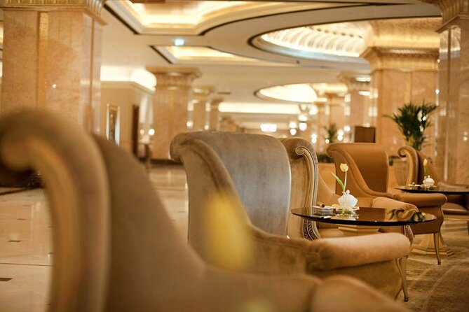 Experience the Emirates Palace from Abu Dhabi - Tea, cake, and what you need to budget for