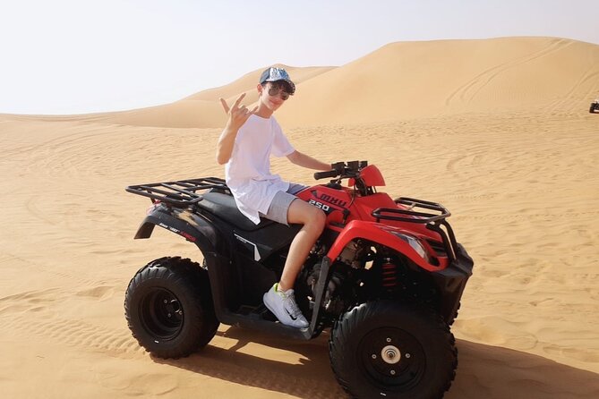 Extreme Quad Driving Adventure Tour - Photos in the desert morning, how to get the shots