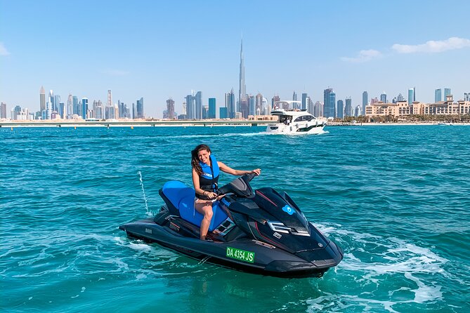 Fastest Jet Ski with Dubai Skyline, Burj Al Arab Views and Juice - Where You Meet at Fishing Harbour and What Happens Next