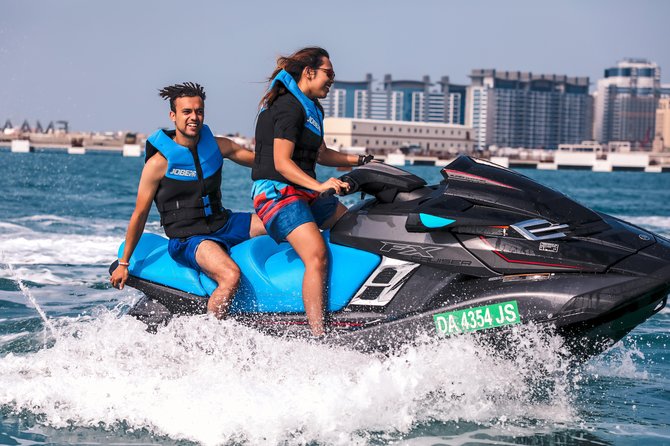Fastest Jet Ski with Dubai Skyline, Burj Al Arab Views and Juice - Choosing 30 Minutes vs a Longer Ride for Better Burj Al Arab Photos