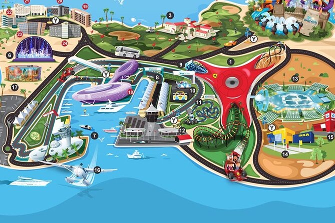 Ferrari World Abu Dhabi Admission Tickets (optional) - What’s included in your Ferrari World Abu Dhabi ticket