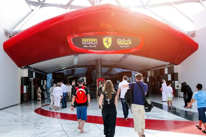 Ferrari World Abu Dhabi Ticket - How to handle crowds in a 6-8 hour day