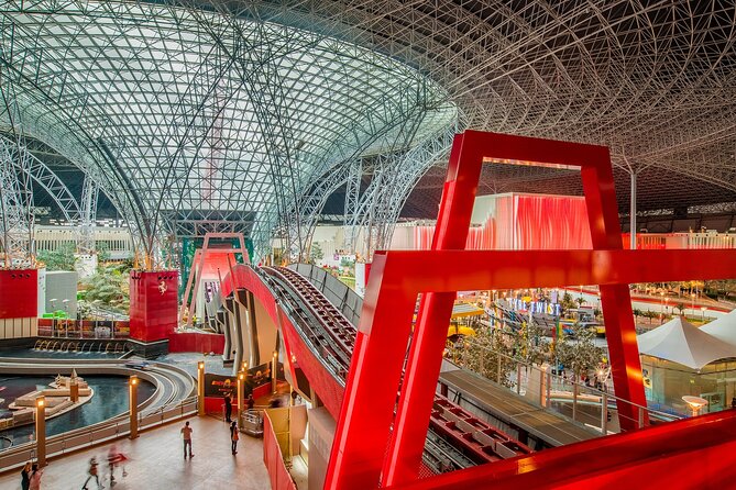Ferrari World Abu Dhabi Ticket - Getting there with pickup, transfers, and on-site conveniences