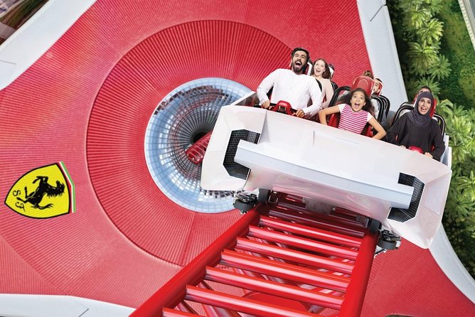 Ferrari World Entrance ticket - Ferrari World on Yas Island, where indoor heat turns into ride time