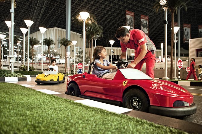 Ferrari World Entrance ticket - Formula Rossa: the g-force coaster that sells the day