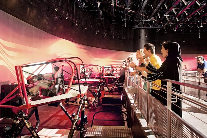 Ferrari World Entrance ticket - Speed of Magic and Tyre Twist: fast fun when you need a break from the big coaster