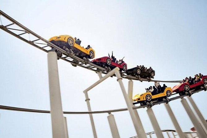 Ferrari World Entrance ticket - Go-karts and Junior Pilota: where family groups actually stay together