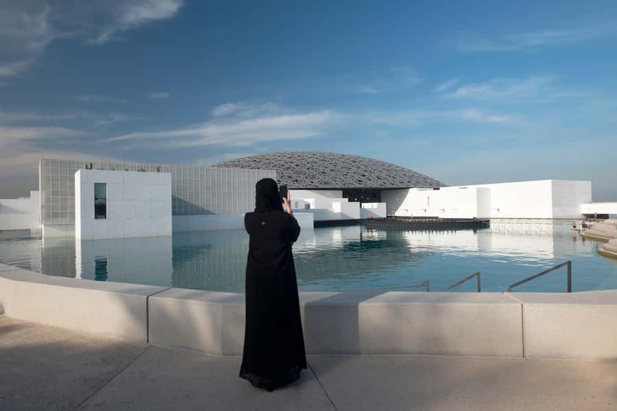 From Abu Dhabi: City Tour with Grand Mosque & Louvre Museum - The Corniche Photo Stop and the Surrounding Sights