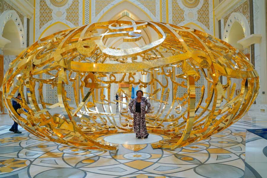 From Abu Dhabi: Grand Mosque, Royal Palace& Heritage Village - Key highlights worth your attention