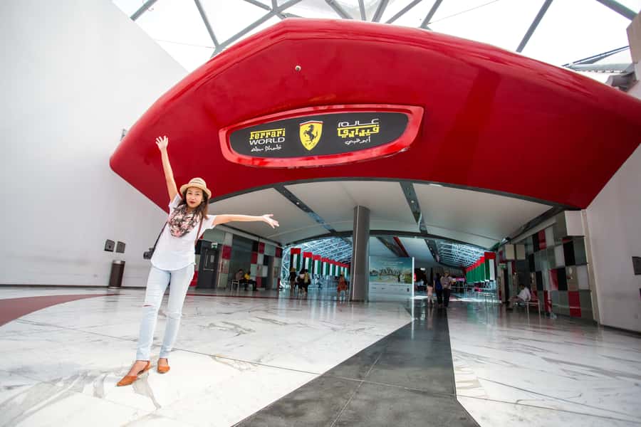 From Dubai: Abu Dhabi Day Tour with Ferrari World Ticket - From Dubai to Yas Island: how the timing really works
