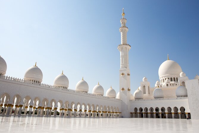 From Dubai: Abu Dhabi Full-Day Trip with Louvre & Mosque - Sheikh Zayed Grand Mosque: The Must-See Architecture and Grounds Time