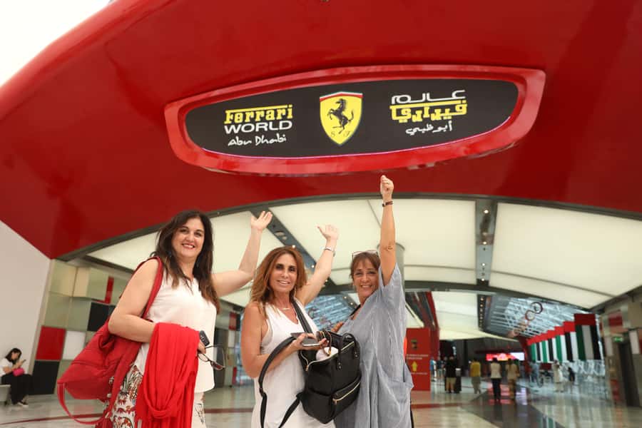 From Dubai: Sheikh Grand Zayed Mosque & Ferrari World Trip - Ferrari World: Where the Day Turns Into Speed-Lover Mode