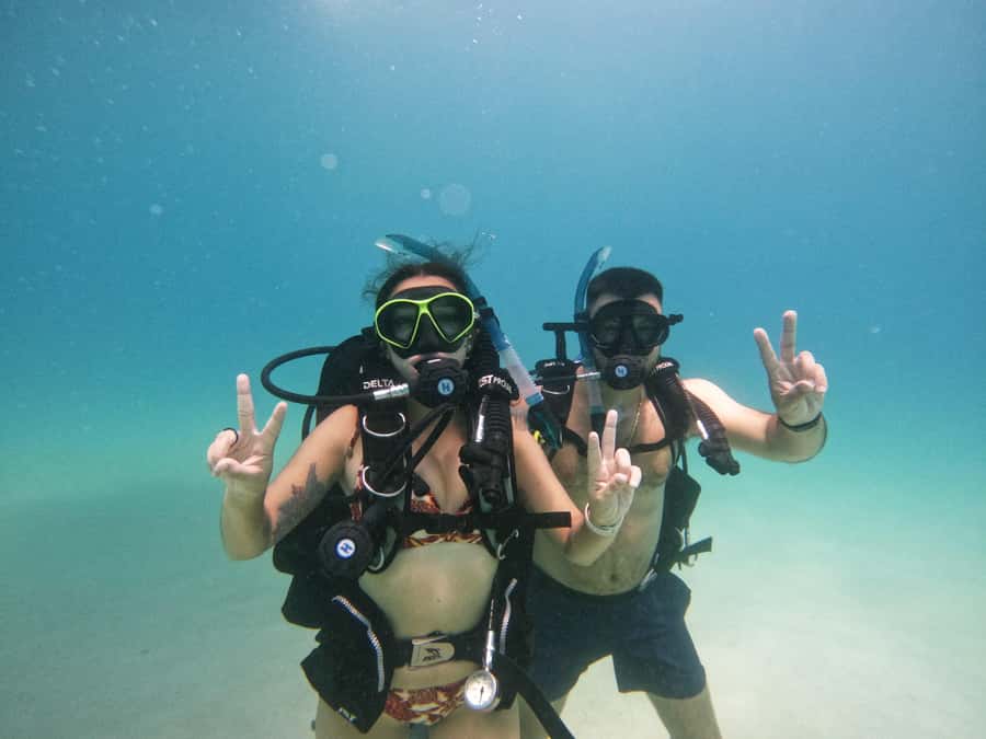 Fujairah: Try Diving Experience with underwater photos - Why Al Dana Island House Reef works so well for a first scuba try