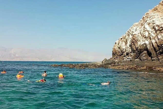 Full Day Musandam Cruise with Lunch and Snorkelling from Dubai - Swimming and snorkelling stops: clear water, included gear, real time in the sea