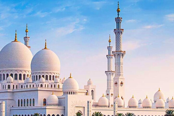 Full Day Shared Tour to Abu Dhabi City - Emirates Palace photo stop, then Heritage Village for a real cultural reset
