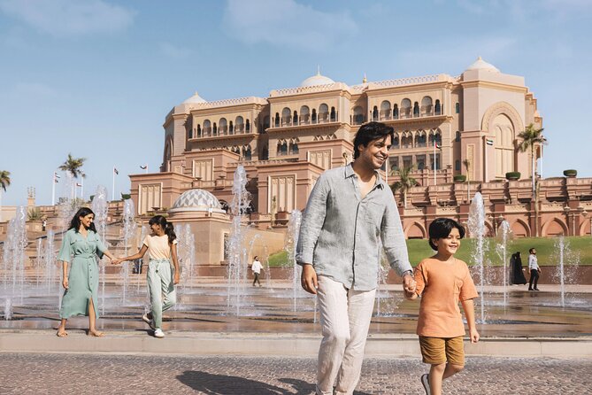 Guided Abu Dhabi City Tour Full Day with Private SUV - Sheikh Zayed Grand Mosque: your big architecture payoff