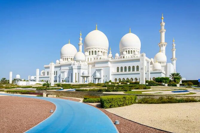 Guided Abu Dhabi City Tour with Sheikh Zayed Grand Mosque - Ferrari World Yas Island photo stop: fun sign, no rides planned