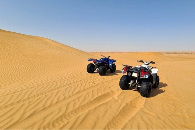 Guided Desert Safari with Dinner and Quad Biking in Dubai - Pickup, drive time, and what a 6-hour outing really feels like
