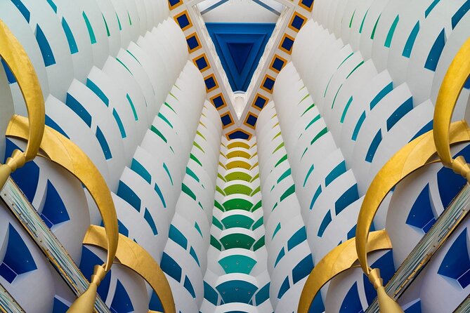 Guided Tour to Burj Al Arab with Optional Snack and Drinks - The buggy ride and the mid-bridge photo vantage point