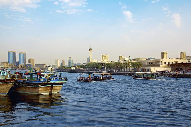 Half-Day Dubai City Tour with Blue Mosque, Creek, Souks & Abra - Jumeirah Public Beach: a quick coastal start
