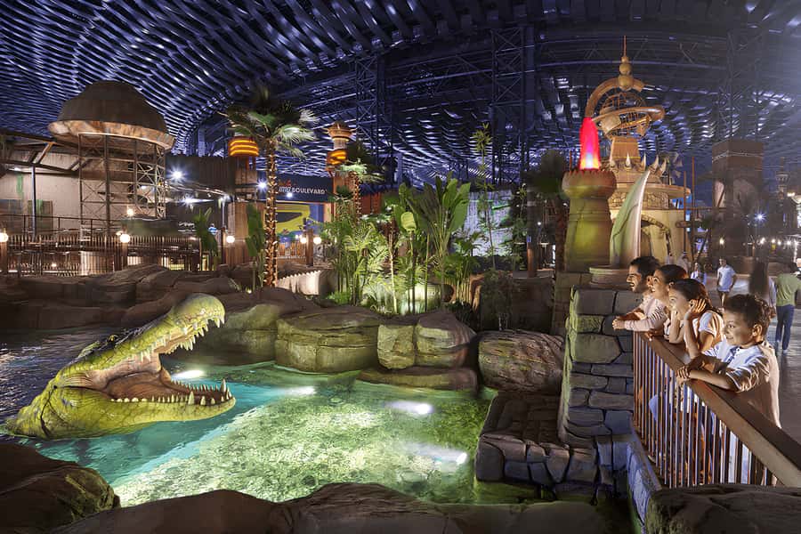 IMG Worlds of Adventure Entry Ticket with Hotel Transfers - The special gift choice: free shared transfer or discounted admission