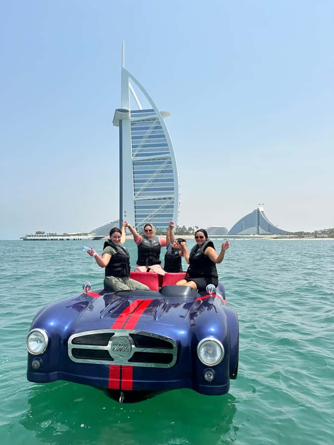 Jet Car: Squad Goals, 4 Seats. 1 Epic Ride Dubai - Key things to know before you go