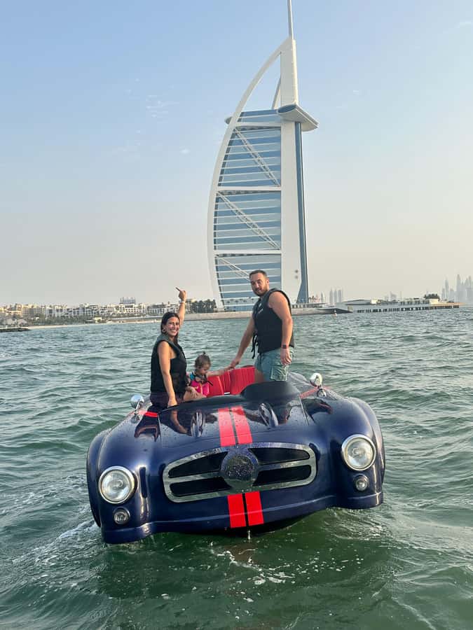 Jet Car: Squad Goals, 4 Seats. 1 Epic Ride Dubai - What you do at each step, from meeting point to drop-off