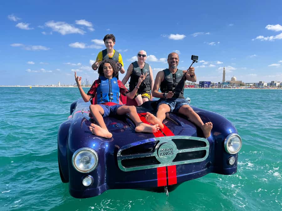 Jet Car: Squad Goals, 4 Seats. 1 Epic Ride Dubai - Jetcar Squad Goals, 4 seats: why this format works in Dubai