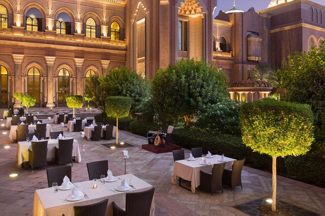 Lebanese Terrace and Emirates Palace with Transfer and Lunch - Transfers, Timing, and Keeping the Day Simple