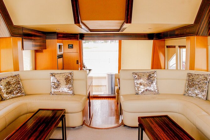 Luxury Yacht Dubai - Book 56 ft Yacht Cruise up to 24 people - Spotting Dubai Marina High-Rises From the Water Like a Local
