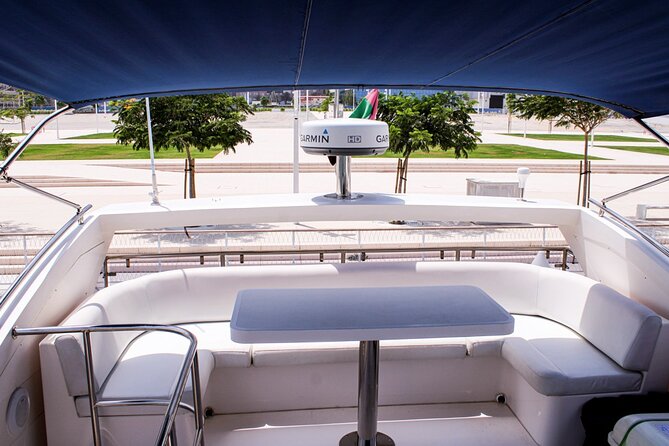 Luxury Yacht Dubai - Book 56 ft Yacht Cruise up to 24 people - Bluewaters Island and Ain Dubai: The Giant Ferris Wheel Moment