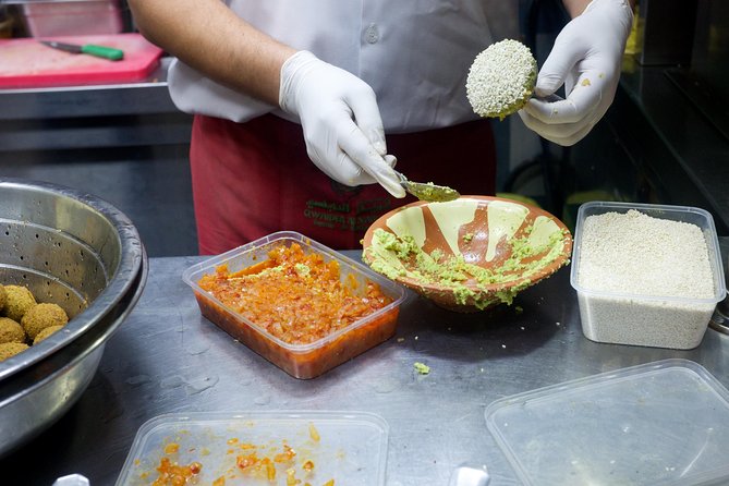 Middle Eastern Food & Culture Walk in Old Dubai - Stop 4 Lebanese baklava shop: gahwa coffee and the sweets that finish strong