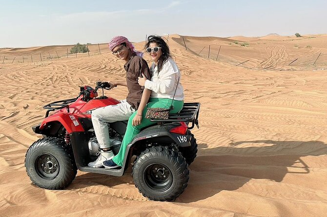 Morning Desert Safari, 25 Minutes ATV with 20 minutes Camel Ride - Key highlights you will care about