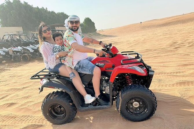 Morning Desert Safari, 25 Minutes ATV with 20 minutes Camel Ride - Why a morning desert safari feels easier than you think