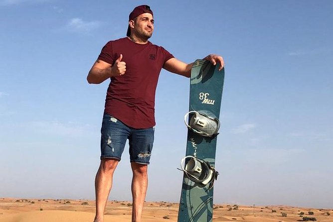 Morning Desert Safari with Camel Rides, Sand Boards and Dune Bashing - Photo stops, including the optional falcon moment