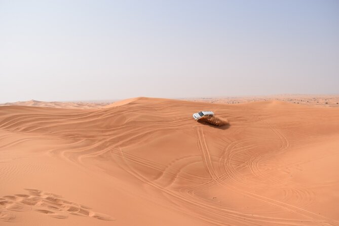 Morning Desert Safari With Quad Bike - Camel Ride, Falcon Meet, and the Camel Farm Drive