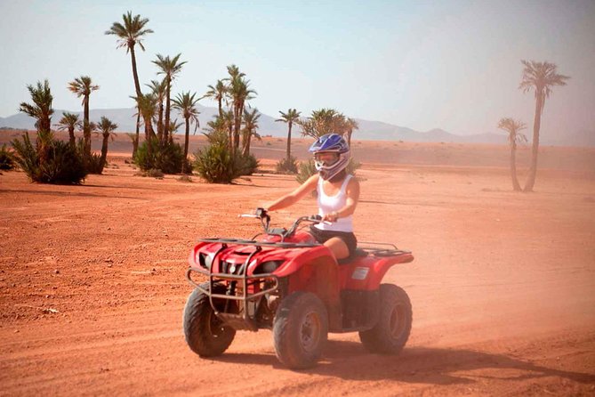 Morning Desert Thrill: Dune Bashing, 30min Quad Bike & Camel Ride - Safety, guide handling, and one issue to think about