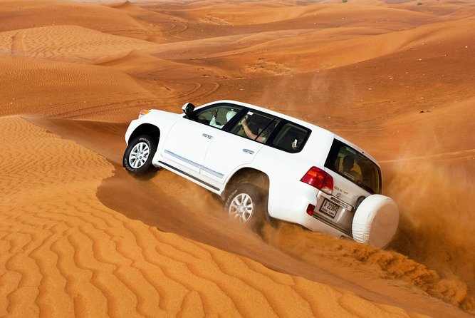 Morning Dubai Desert Safari with Sand boarding and Camel Ride - Key highlights worth waking up for