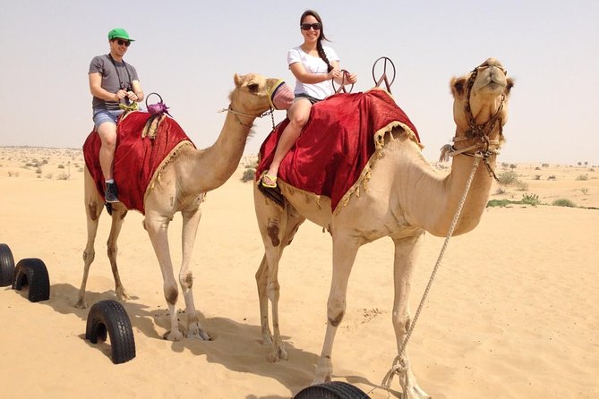 Morning Dubai Desert Safari with Sand boarding and Camel Ride - Price and value around $75, what you get and what can cost extra